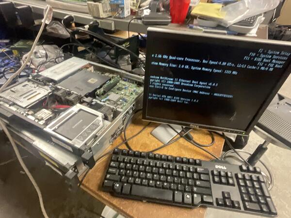 POST screen wider view with system info